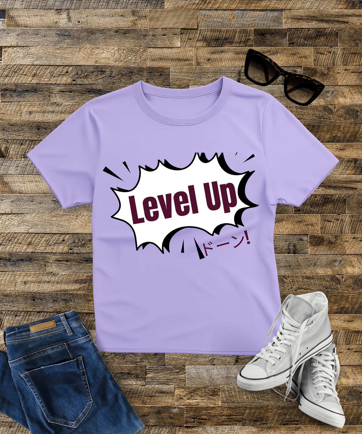 "Level Up" Oversized Standard T-Shirt