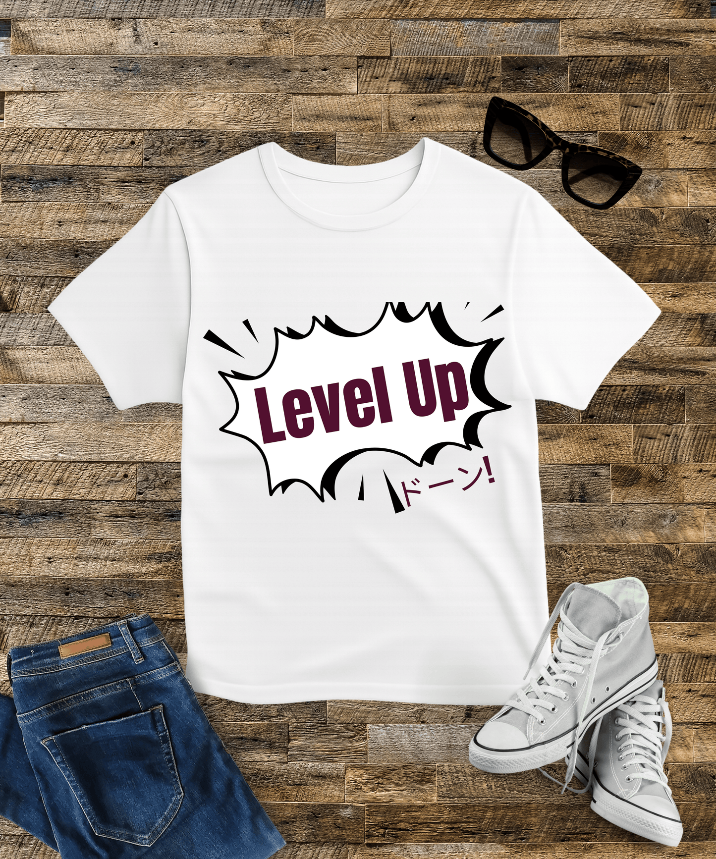 "Level Up" Oversized Standard T-Shirt