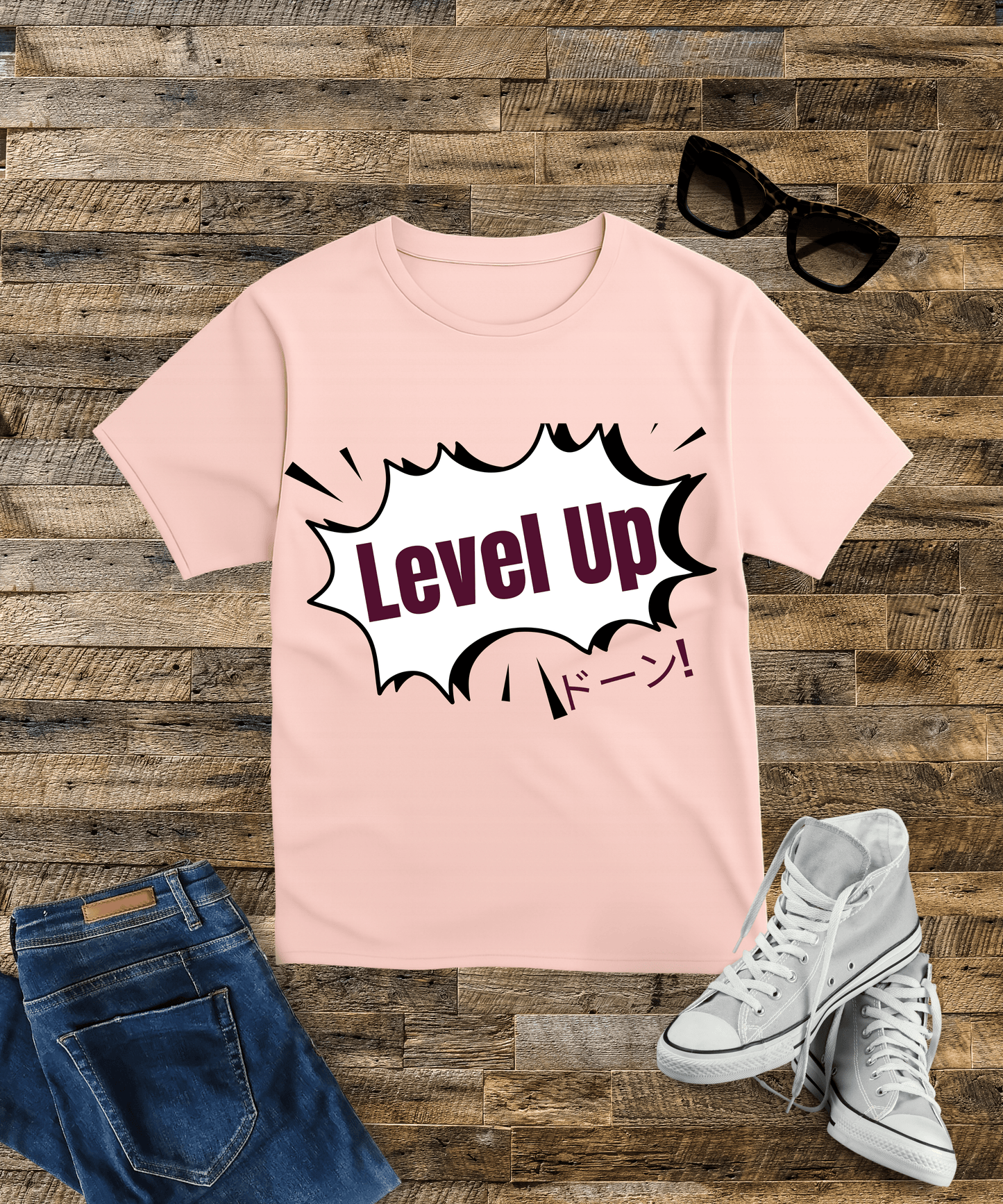 "Level Up" Oversized Standard T-Shirt