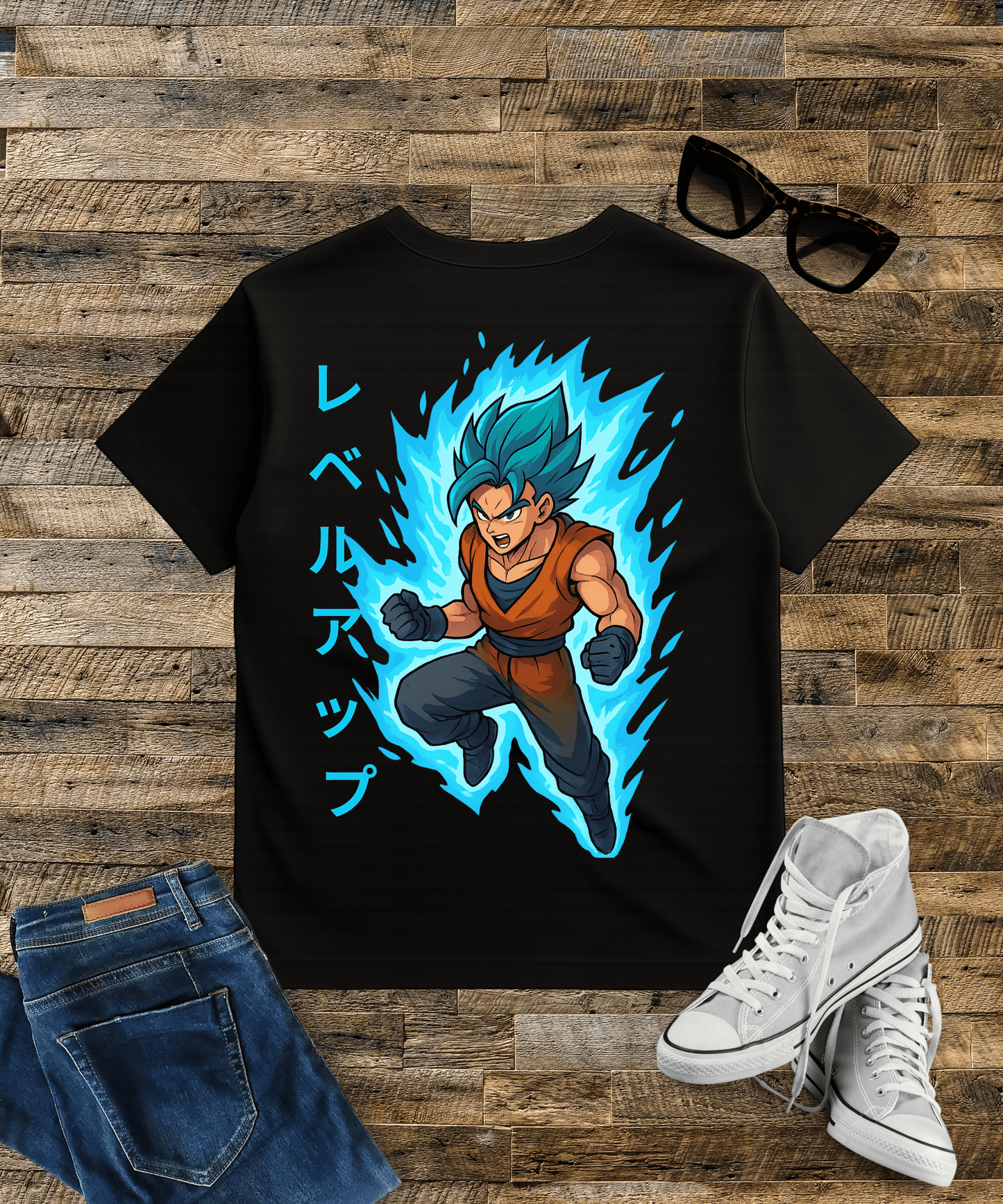 "Level Up Your Life" Male Oversized Standard T-Shirt