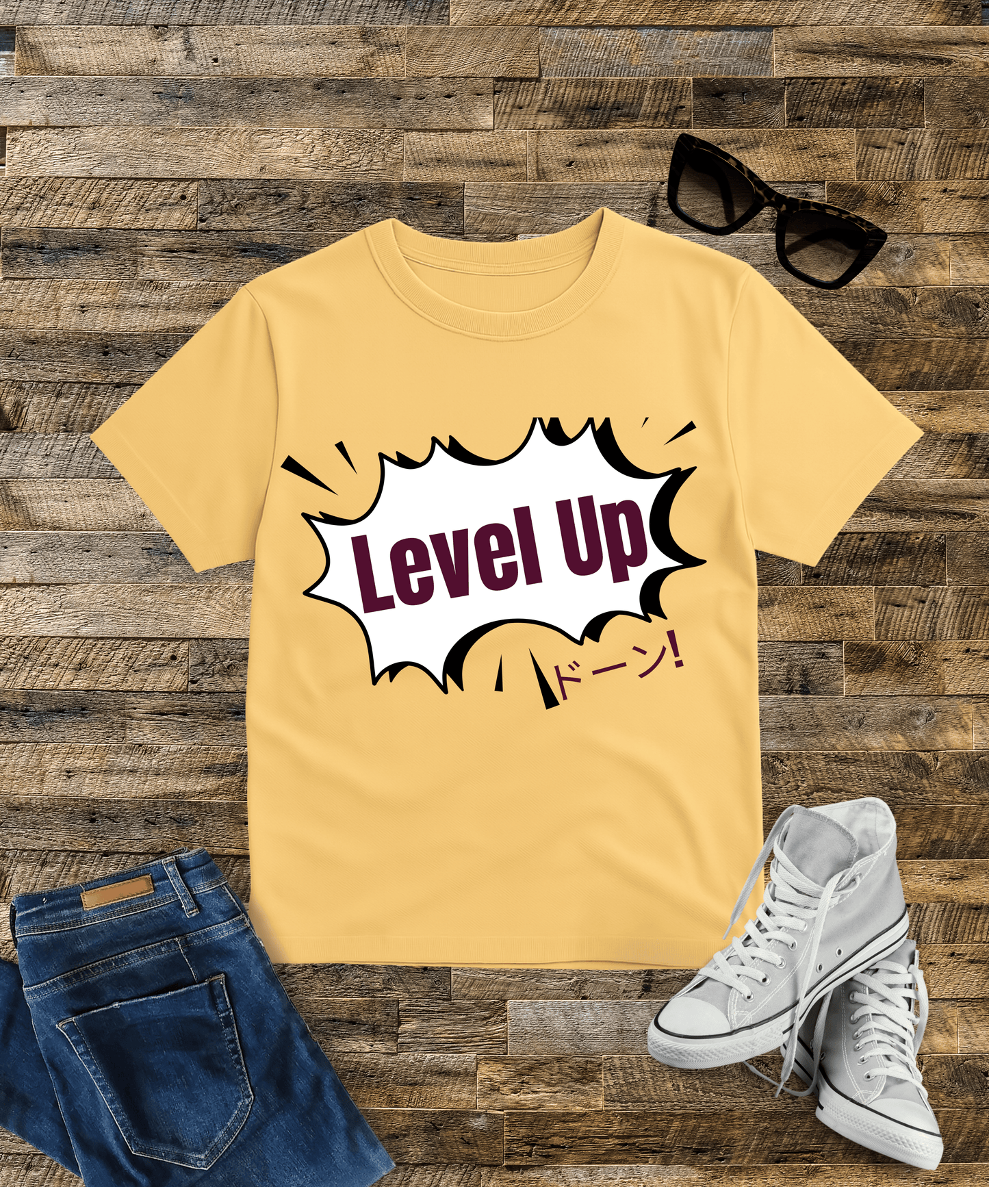 "Level Up" Oversized Standard T-Shirt