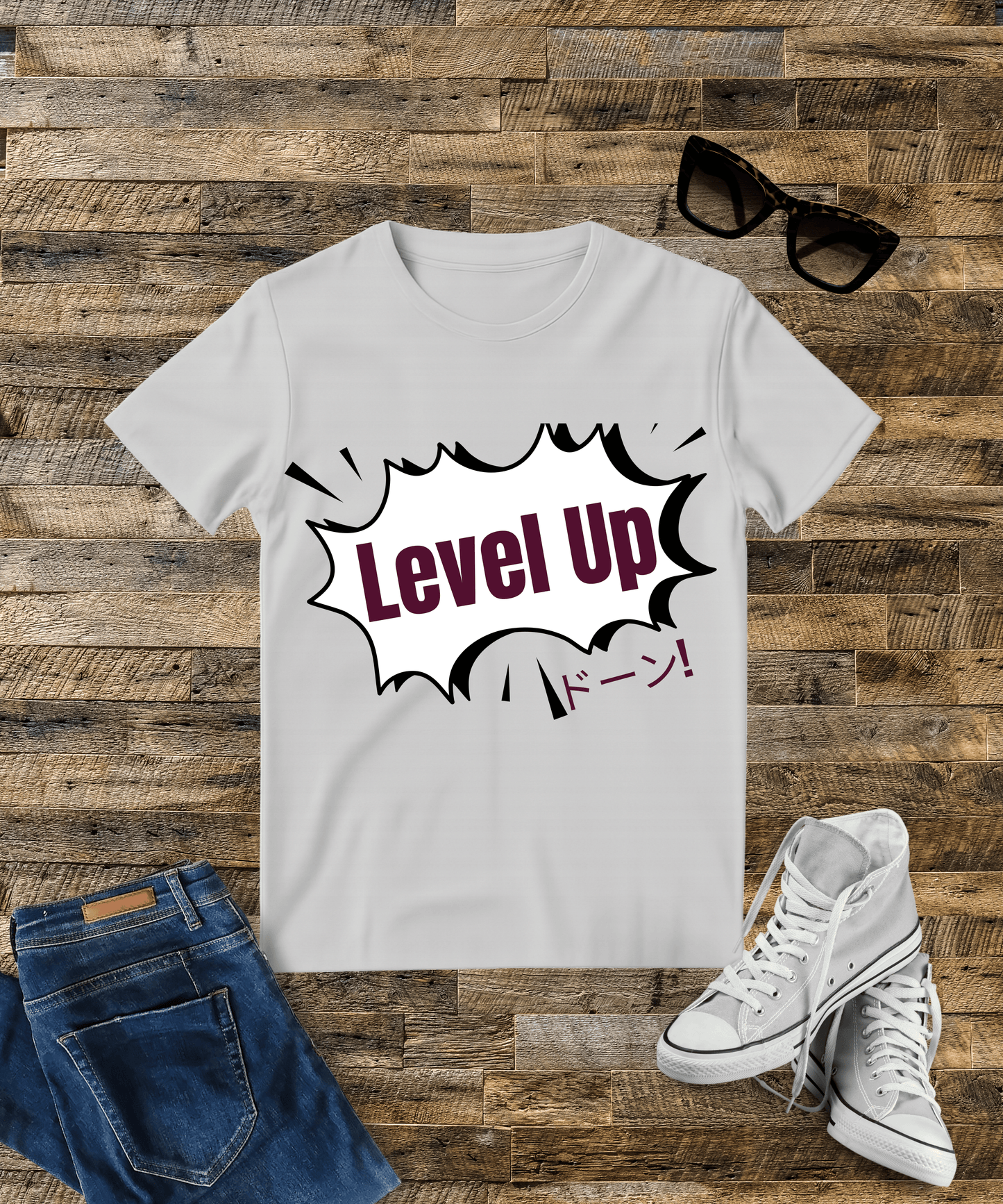 "Level Up" Oversized Standard T-Shirt