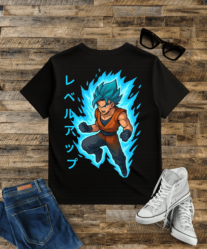 "Level Up Your Life" Male Oversized Standard T-Shirt