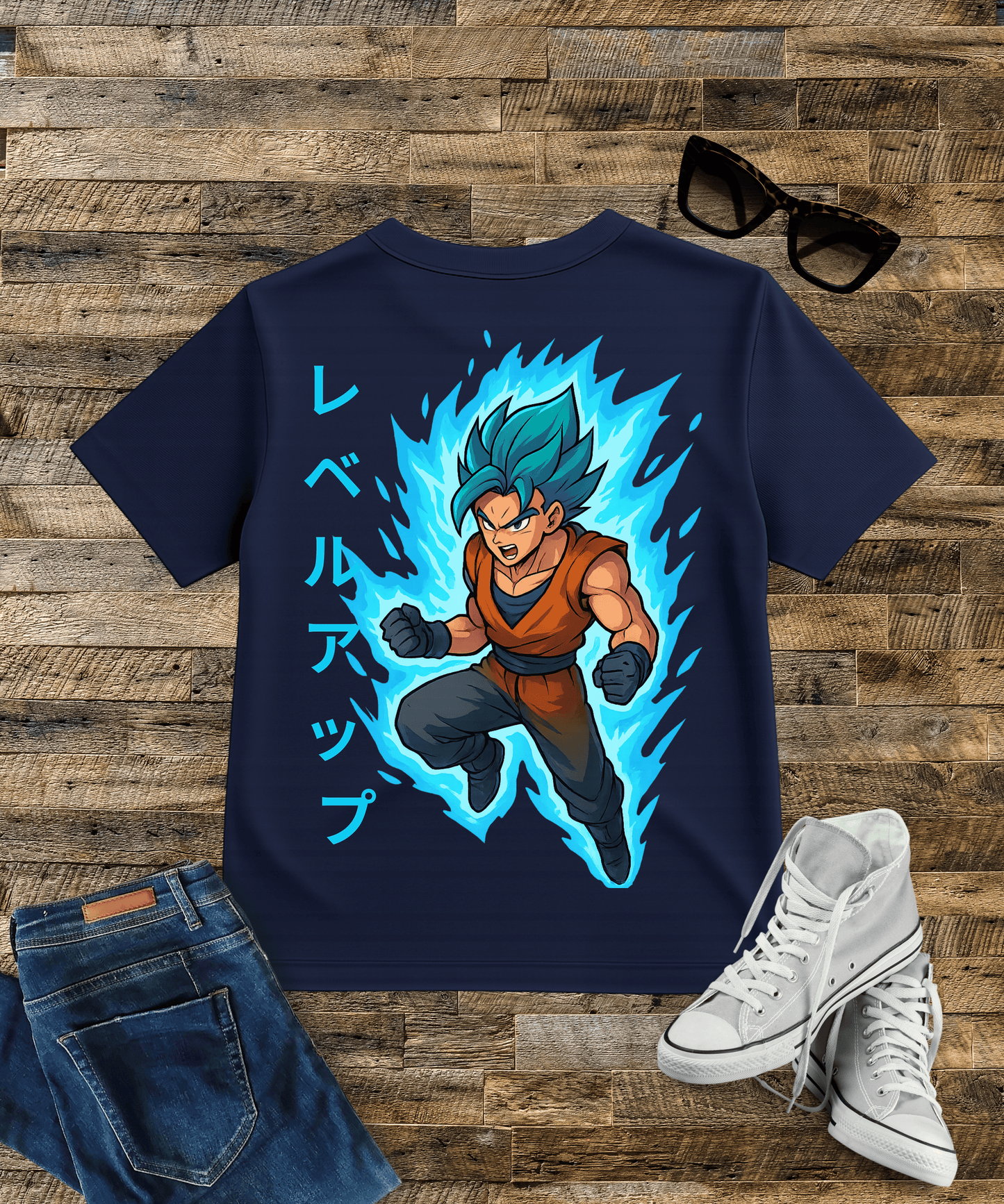 "Level Up Your Life" Male Oversized Standard T-Shirt