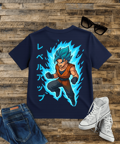 "Level Up Your Life" Male Oversized Standard T-Shirt