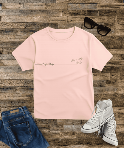 "Keep Moving" Bright Colour Oversized Male Standard T-Shirt