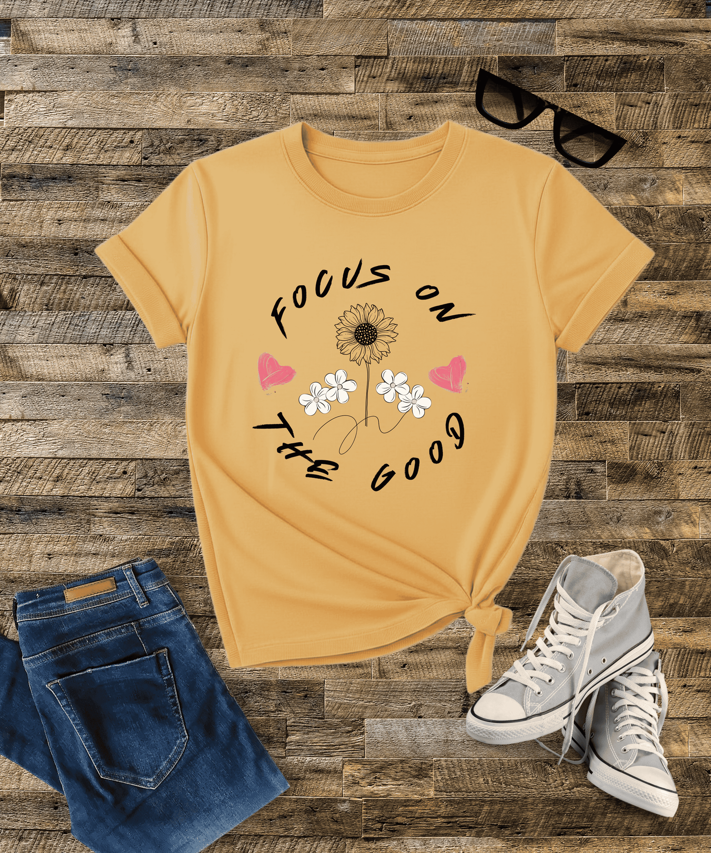 Focus on the Good - Female Classic T-Shirt
