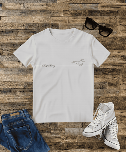 "Keep Moving" Bright Colour Oversized Male Standard T-Shirt