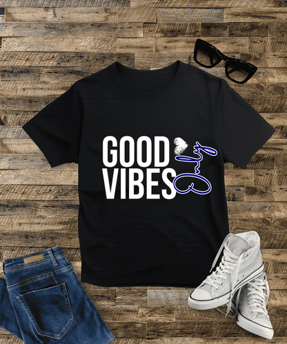 "Good Vibes Only " - Male Oversized T-Shirt