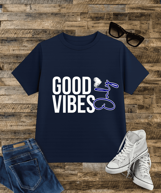 "Good Vibes Only " - Male Oversized T-Shirt