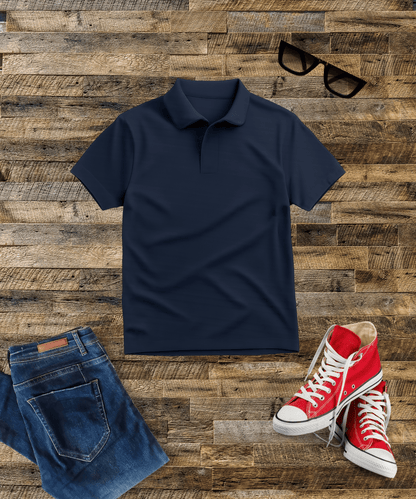Men's Polo T-Shirt With Collar