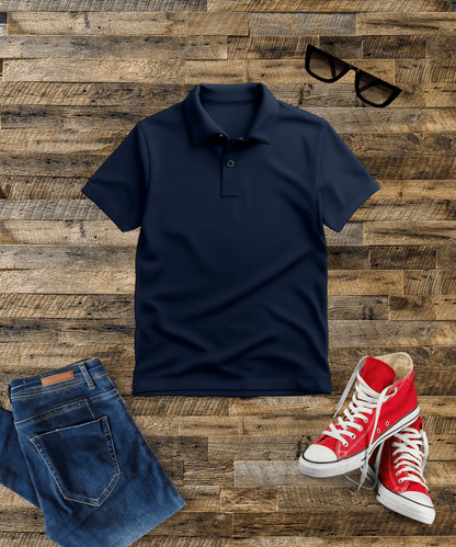 Men's Polo T-Shirt With Collar